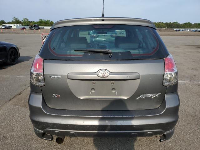 2T1KR32E38C712741 - 2008 TOYOTA COROLLA MA XR GRAY photo 6