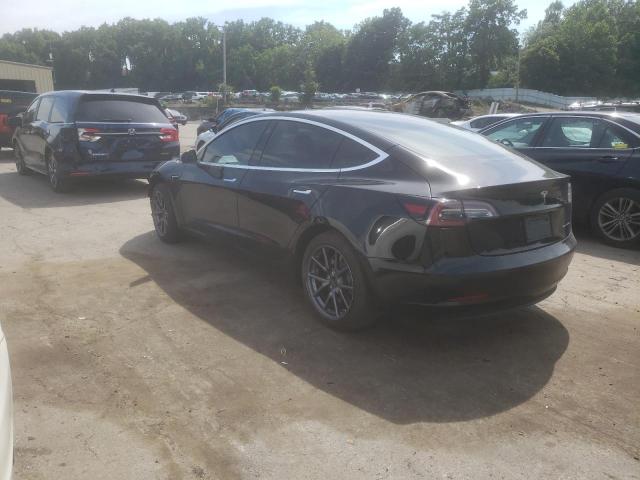 5YJ3E1EB8LF783010 - 2020 TESLA MODEL 3 BLACK photo 2