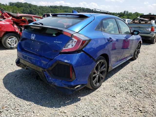 SHHFK7H49HU417651 - 2017 HONDA CIVIC SPORT 蓝色 照片 3
