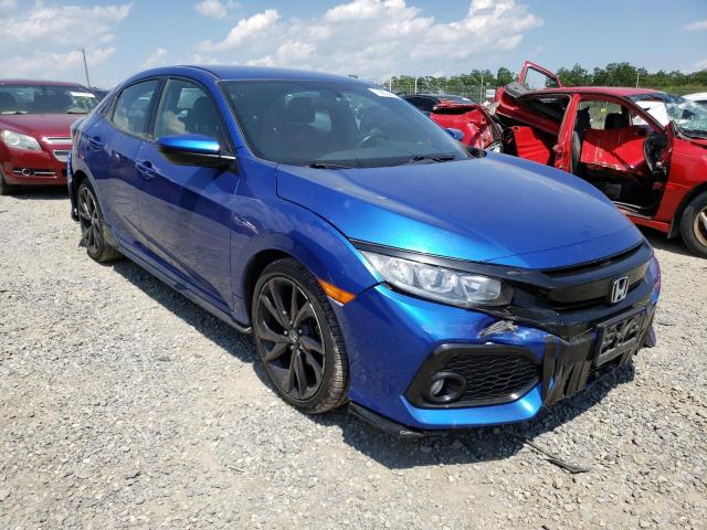 SHHFK7H49HU417651 - 2017 HONDA CIVIC SPORT 蓝色 照片 4