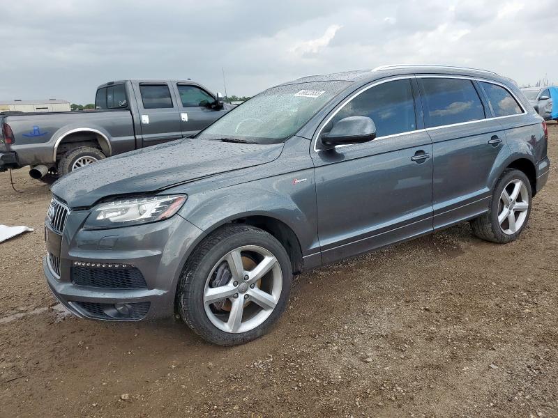 WA1DGAFE8FD013354 - 2015 AUDI Q7 PRESTIGE GRAY photo 1