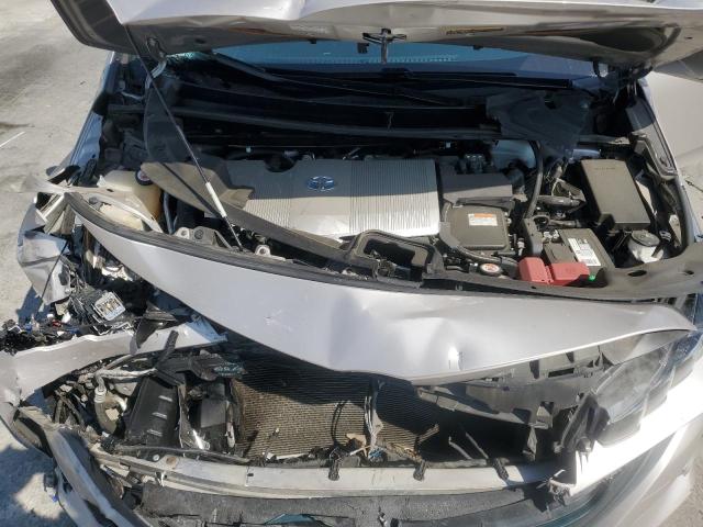 JTDKARFP2H3059219 - 2017 TOYOTA PRIUS PRIM ვერცხლისფერი ფოტო 11