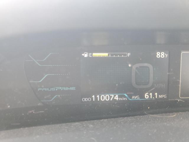 JTDKARFP2H3059219 - 2017 TOYOTA PRIUS PRIM ვერცხლისფერი ფოტო 9