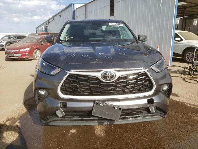 5TDKDRBH1PS017711 - 2023 TOYOTA HIGHLANDER L GRAY photo 5