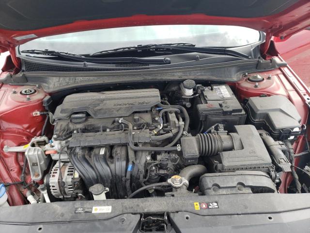 KMHLP4AG2MU162802 - 2021 HYUNDAI ELANTRA LIMITED RED photo 11