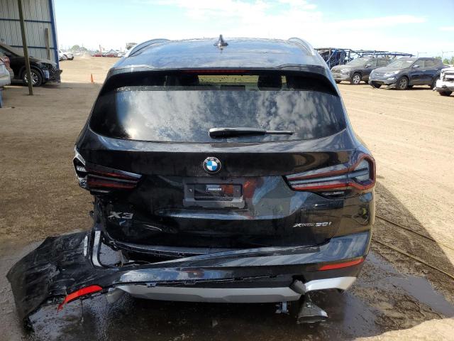 5UX53DP00P9S73678 - 2023 BMW X3 XDRIVE30I BLACK photo 6