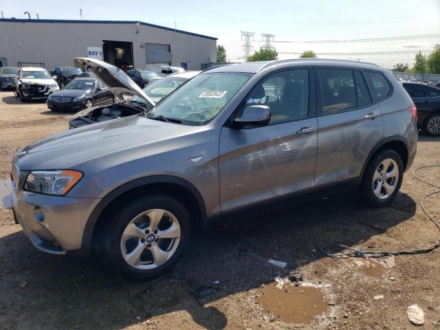 5UXWX5C57CL723579 - 2012 BMW X3 XDRIVE28I GRAY photo 1