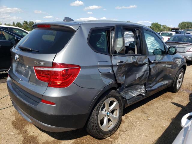 5UXWX5C57CL723579 - 2012 BMW X3 XDRIVE28I GRAY photo 3