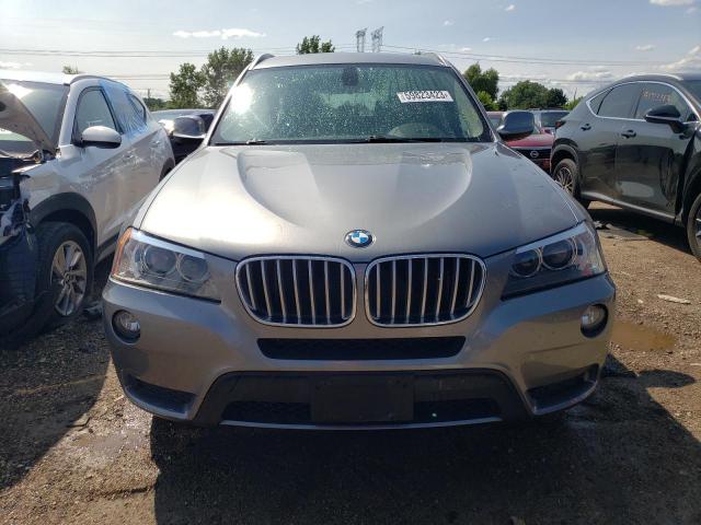 5UXWX5C57CL723579 - 2012 BMW X3 XDRIVE28I GRAY photo 5