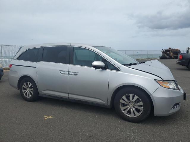 5FNRL5H46FB086332 - 2015 HONDA ODYSSEY EX SILVER photo 4