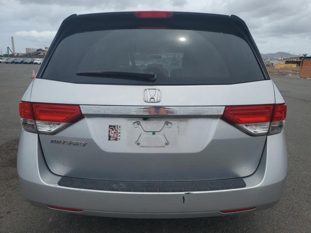 5FNRL5H46FB086332 - 2015 HONDA ODYSSEY EX SILVER photo 6