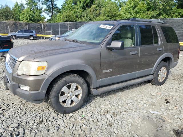 1FMEU73E46UB47994 - 2006 FORD EXPLORER XLT GRAY photo 1