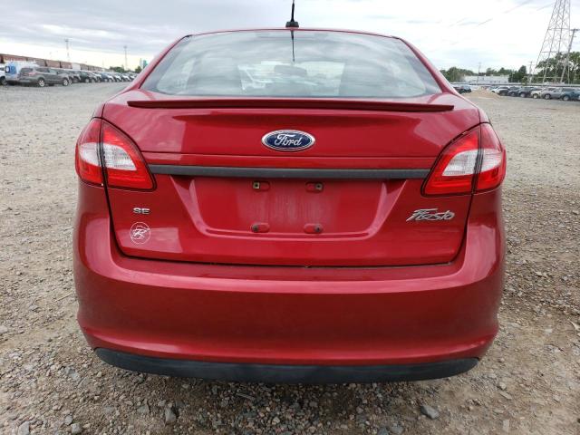 3FADP4BJ1BM137982 - 2011 FORD FIESTA SE RED photo 6