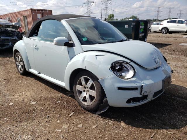 3VWPF31Y06M303429 - 2006 VOLKSWAGEN NEW BEETLE CONVERTIBLE TURQUOISE photo 4