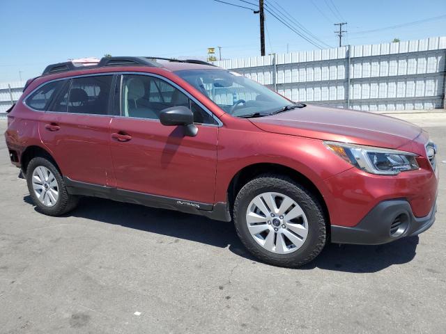 4S4BSABC2K3227588 - 2019 SUBARU OUTBACK 2.5I RED photo 4