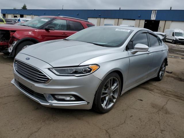 3FA6P0K93JR174508 - 2018 FORD FUSION TITANIUM/PLATINUM SILVER photo 1