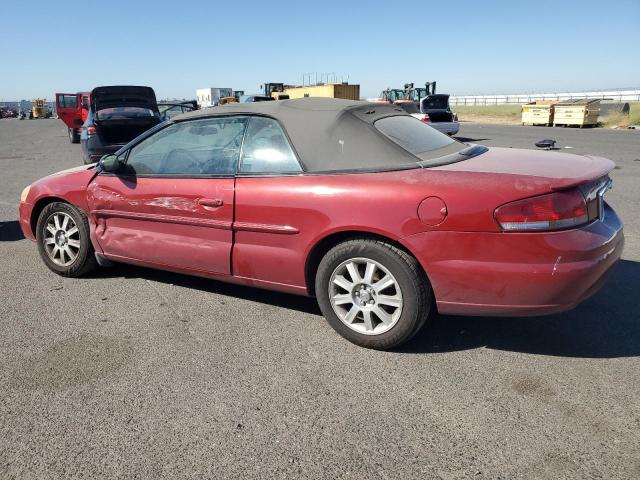 1C3EL75RX5N631592 - 2005 CHRYSLER SEBRING GTC RED photo 2