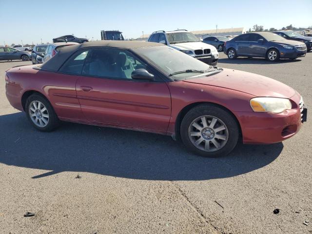 1C3EL75RX5N631592 - 2005 CHRYSLER SEBRING GTC RED photo 4