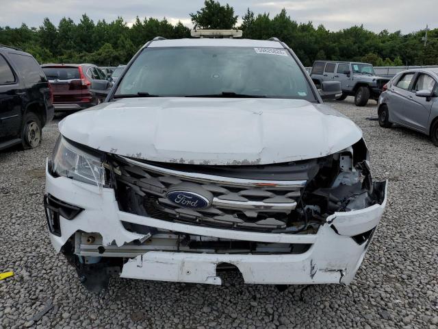 1FM5K8D83JGA28555 - 2018 FORD EXPLORER XLT WHITE photo 5