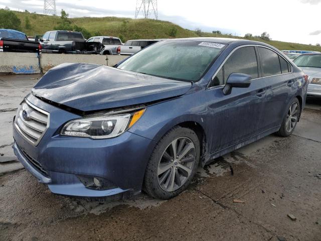 4S3BNAK60H3022706 - 2017 SUBARU LEGACY 2.5I LIMITED BLUE photo 1