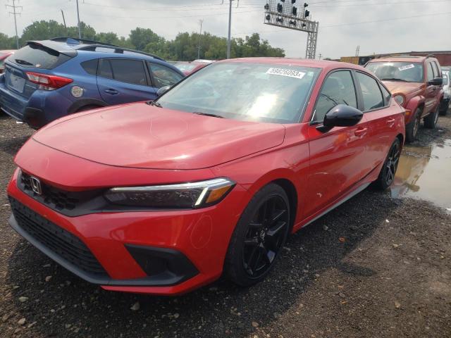 19XFL2H8XNE011657 - 2022 HONDA CIVIC SPORT 红色 照片 1