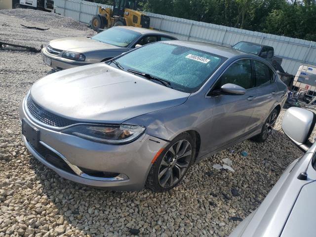 1C3CCCCB2FN501183 - 2015 CHRYSLER 200 C SILVER photo 1