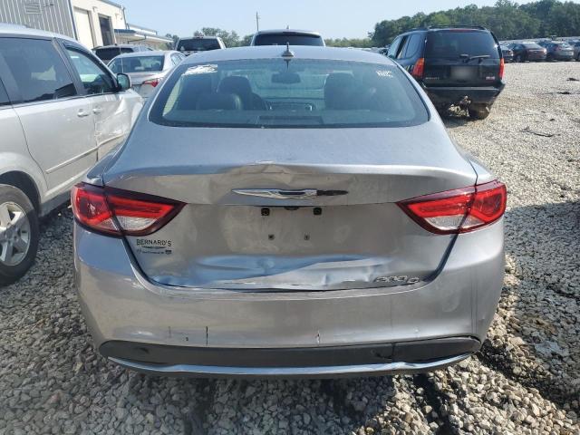 1C3CCCCB2FN501183 - 2015 CHRYSLER 200 C SILVER photo 6