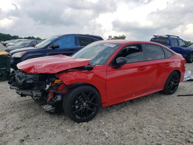 2HGFE2F50PH549764 - 2023 HONDA CIVIC SPORT წითელი ფოტო 1