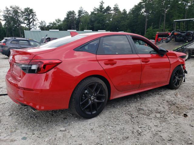 2HGFE2F50PH549764 - 2023 HONDA CIVIC SPORT წითელი ფოტო 3