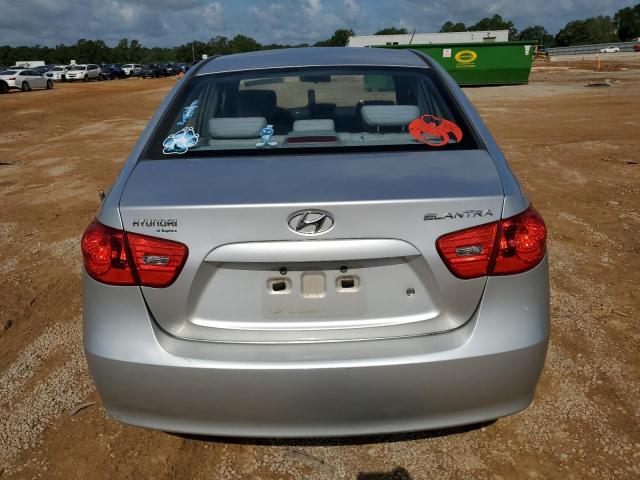 KMHDU46D07U017757 - 2007 HYUNDAI ELANTRA GLS SILVER photo 6