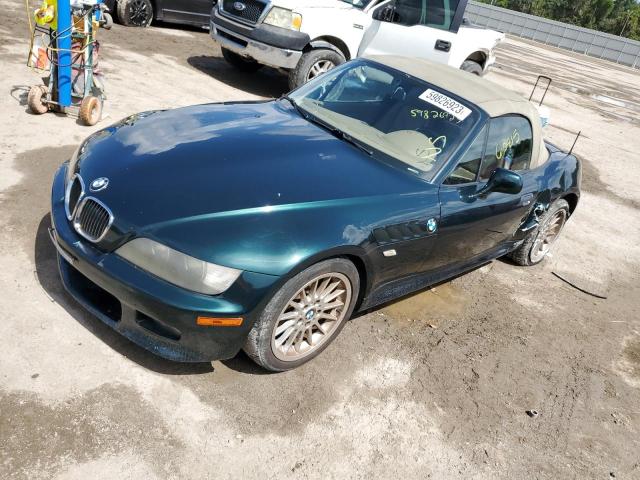 WBACN53411LJ55499 - 2001 BMW Z3 3.0 GREEN photo 1