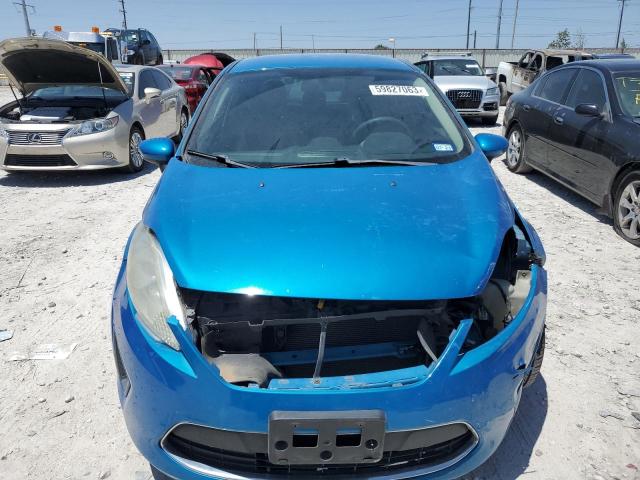 3FADP4EJXCM159413 - 2012 FORD FIESTA SE BLUE photo 5