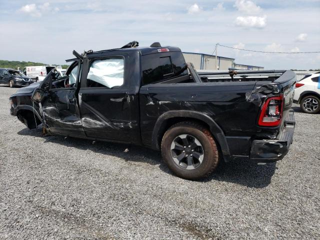 1C6SRFLT9KN843814 - 2019 RAM 1500 REBEL BLACK photo 2