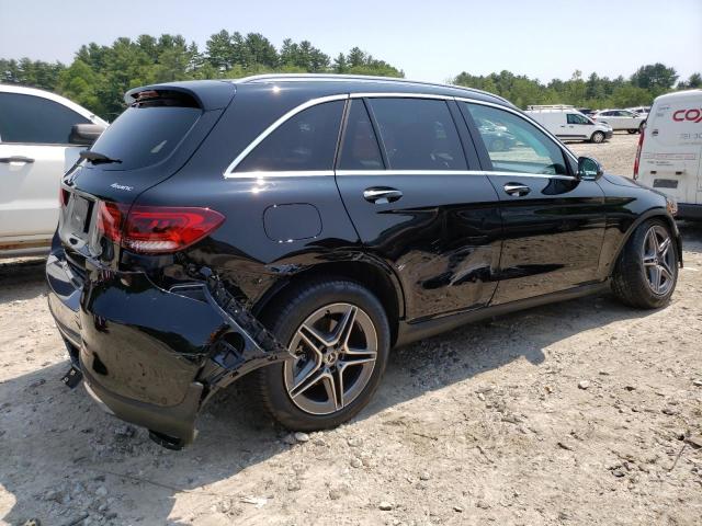 W1N0G8EB4NG105071 - 2022 MERCEDES-BENZ GLC 300 4MATIC BLACK photo 3