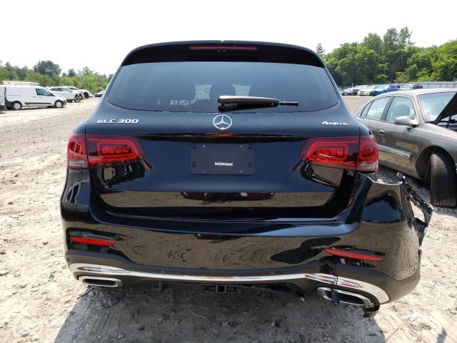 W1N0G8EB4NG105071 - 2022 MERCEDES-BENZ GLC 300 4MATIC BLACK photo 6