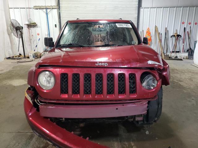 1C4NJRFB0DD165612 - 2013 JEEP PATRIOT LATITUDE BURGUNDY photo 5