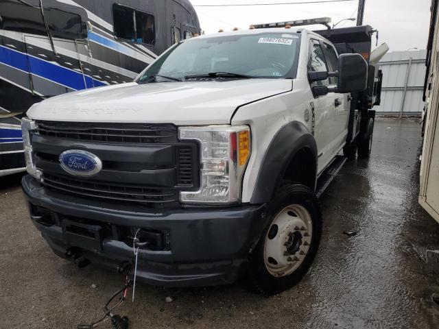 1FD0W4HT9HEB27067 - 2017 FORD F450 SUPER DUTY WHITE photo 2