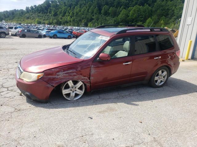 JF2SH6DC9AH712343 - 2010 SUBARU FORESTER 2.5X LIMITED MAROON photo 1