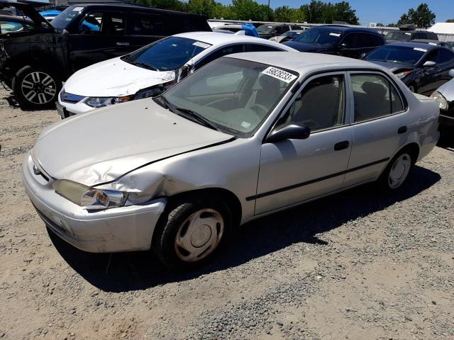 1NXBR12E2XZ254630 - 1999 TOYOTA COROLLA VE SILVER photo 1