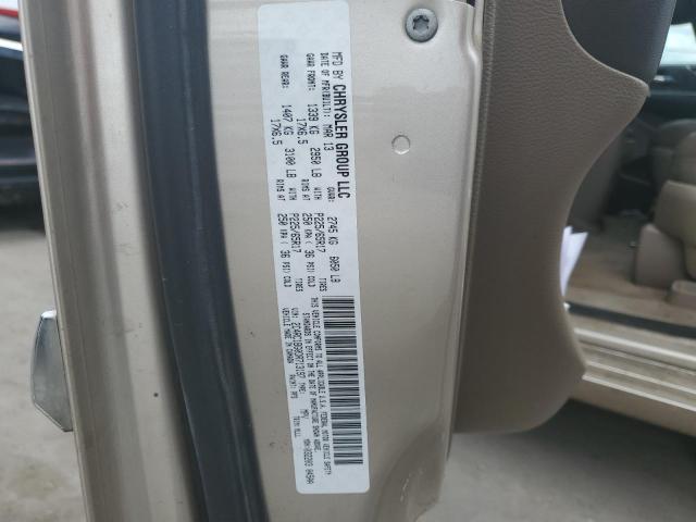 2C4RC1BG0DR713197 - 2013 CHRYSLER TOWN & COU TOURING 米色 照片 13