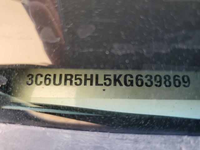 3C6UR5HL5KG639869 - 2019 RAM 2500 TRADESMAN Beyaz fotoğraf 12