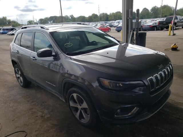 1C4PJLDX7KD429667 - 2019 JEEP CHEROKEE LIMITED GRAY photo 1