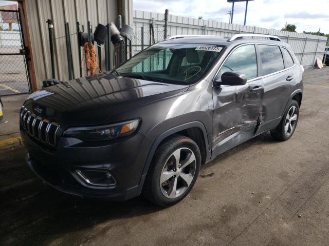 1C4PJLDX7KD429667 - 2019 JEEP CHEROKEE LIMITED GRAY photo 2