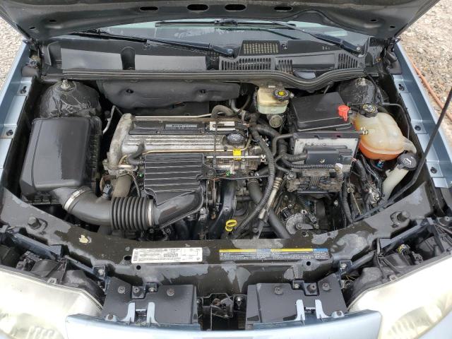 1G8AJ52F03Z149714 - 2003 SATURN ION LEVEL 2 BLUE photo 11