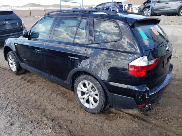 WBXPC9C43AWJ36665 - 2010 BMW X3 XDRIVE30I BLACK photo 2