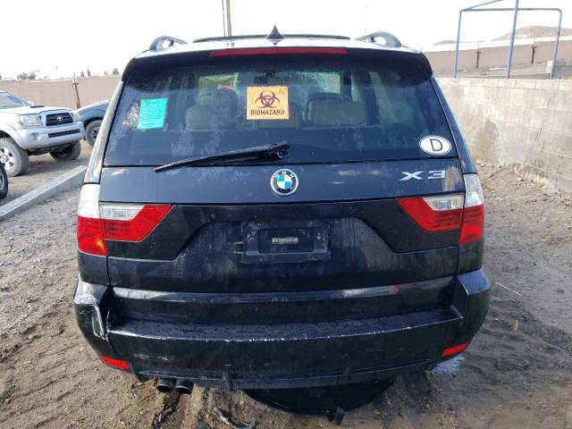 WBXPC9C43AWJ36665 - 2010 BMW X3 XDRIVE30I BLACK photo 6