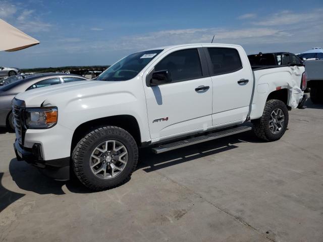 1GTG6FEN3N1302663 - 2022 GMC CANYON AT4 WHITE photo 1