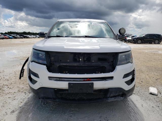 1FM5K8ARXGGB36466 - 2016 FORD EXPLORER POLICE INTERCEPTOR WHITE photo 5