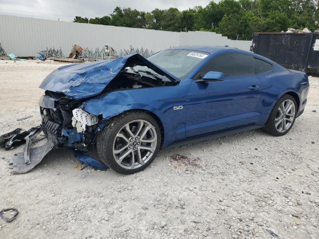 1FA6P8CF0P5304646 - 2023 FORD MUSTANG GT BLUE photo 1