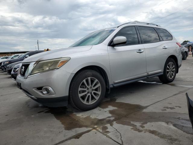 5N1AR2MN2EC686006 - 2014 NISSAN PATHFINDER S SILVER photo 1